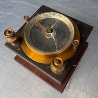 antique galvanometer electrical scientific brass Industrial powerhouse props prop rental hire vintage movie film set dec 1