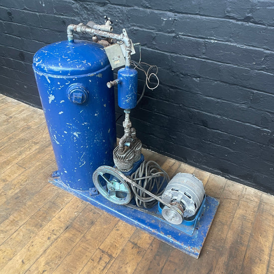 Blue industrial compressor Qty 1