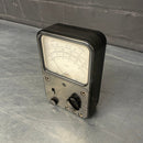 electrical OHMS meter tester scientific Industrial powerhouse props prop rental hire vintage movie film set dec black 1