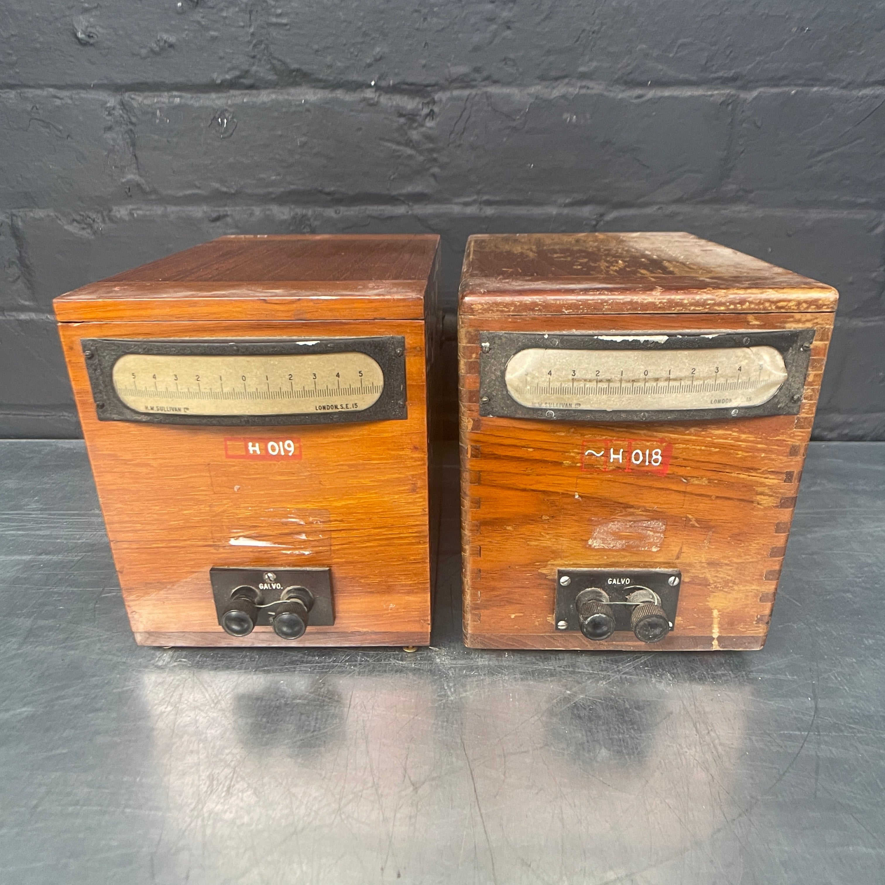 electrical galvanometer scientific tester Industrial powerhouse props prop rental hire vintage movie film set dec