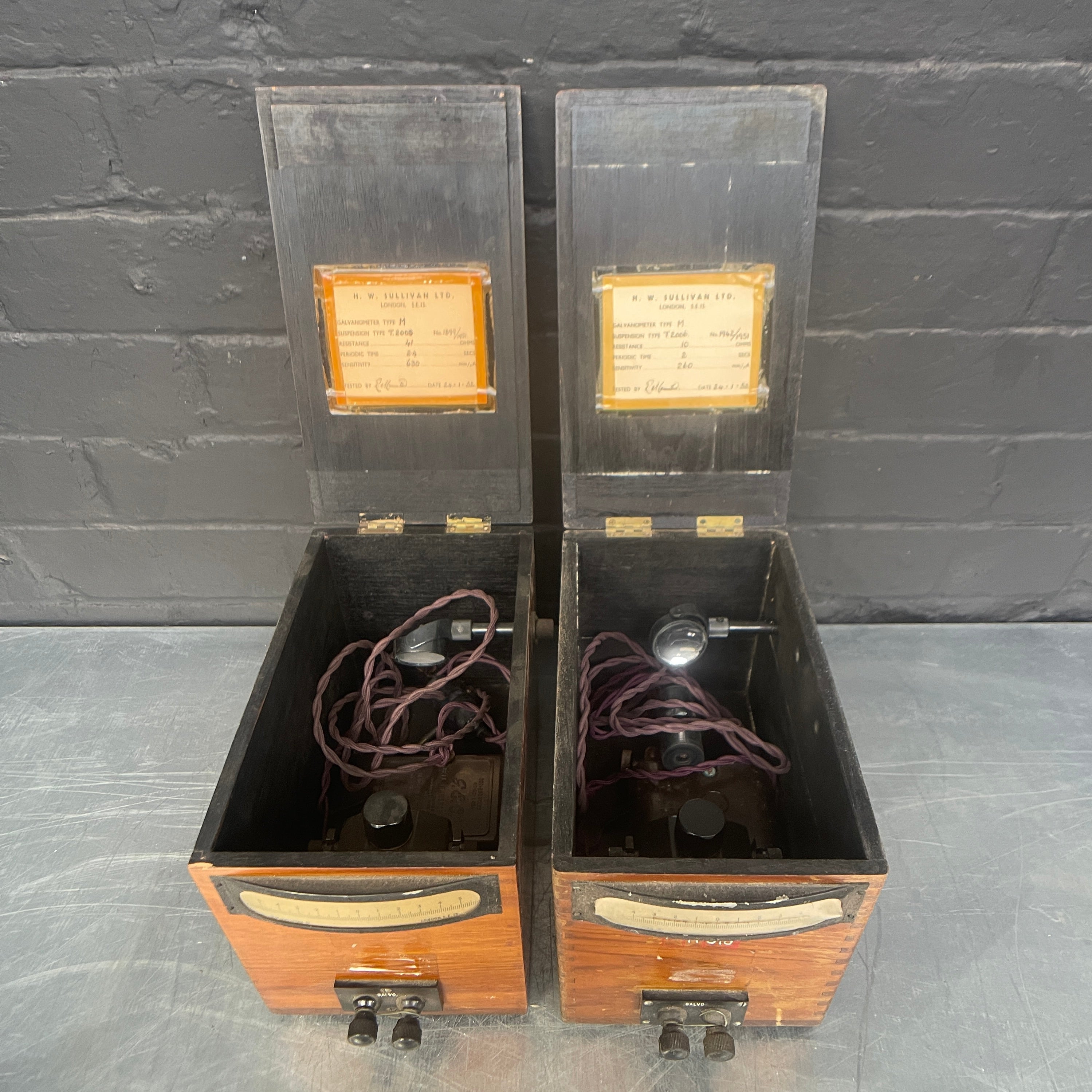 electrical galvanometer scientific tester Industrial powerhouse props prop rental hire vintage movie film set dec 2