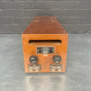 electrical galvanometer scientific tester test kit Industrial powerhouse props prop rental hire vintage movie film set dec
