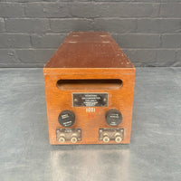 electrical galvanometer scientific tester test kit Industrial powerhouse props prop rental hire vintage movie film set dec
