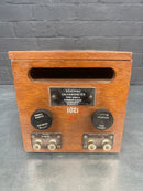 electrical galvanometer scientific tester test kit Industrial powerhouse props prop rental hire vintage movie film set dec
 2