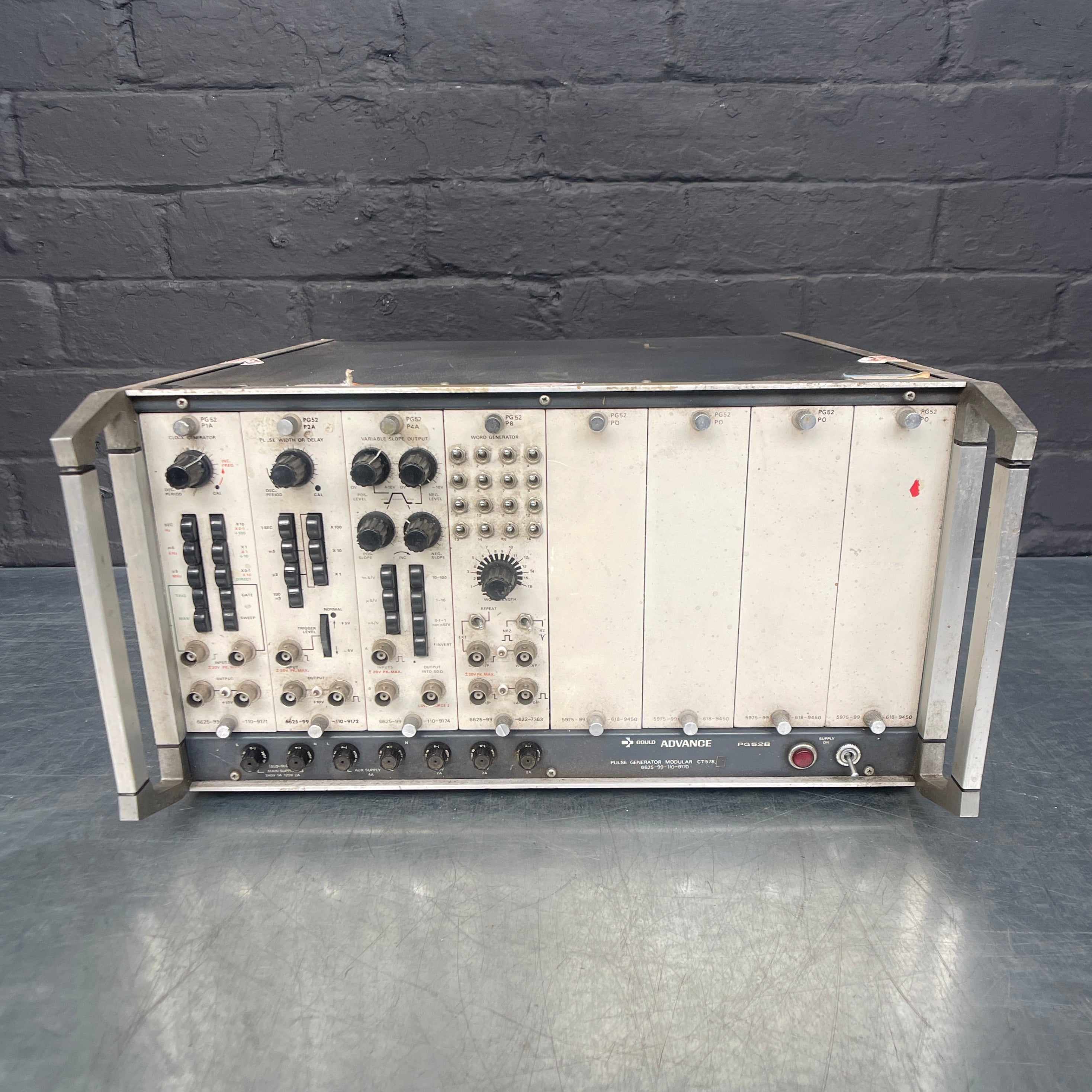 electrical pulse generator silver Industrial powerhouse props prop rental hire vintage movie film set dec