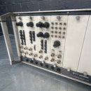 electrical pulse generator silver Industrial powerhouse props prop rental hire vintage movie film set dec 2