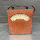 electrical volt meter equipment scientificIndustrial powerhouse props prop rental hire vintage movie film set dec antique