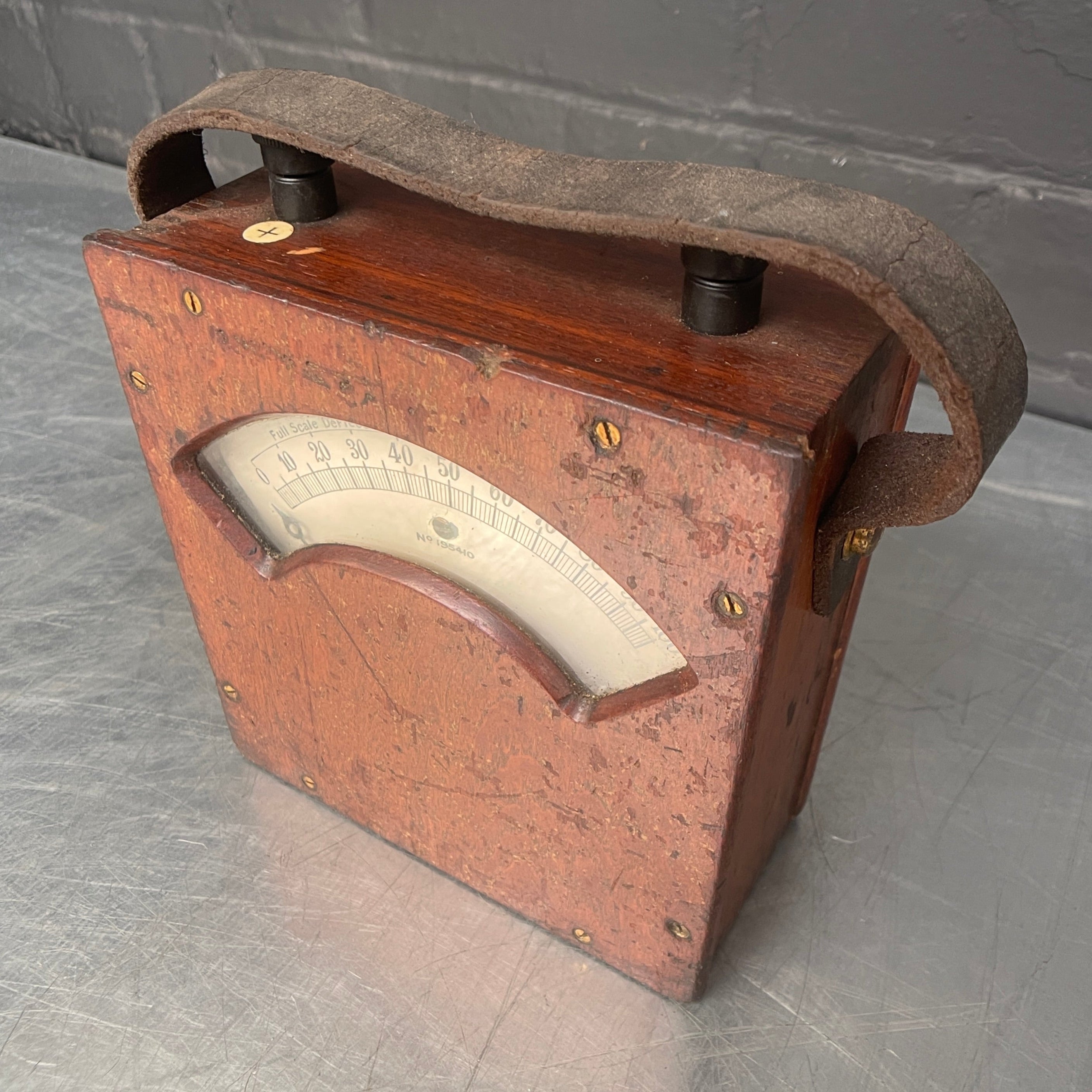 electrical volt meter equipment scientificIndustrial powerhouse props prop rental hire vintage movie film set dec antique 1