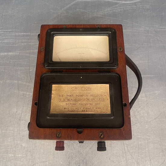 Electrical volt meter Qty 1
