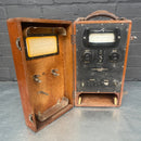 electrical volt tester scientific Industrial powerhouse props prop rental hire vintage movie film set dec brown