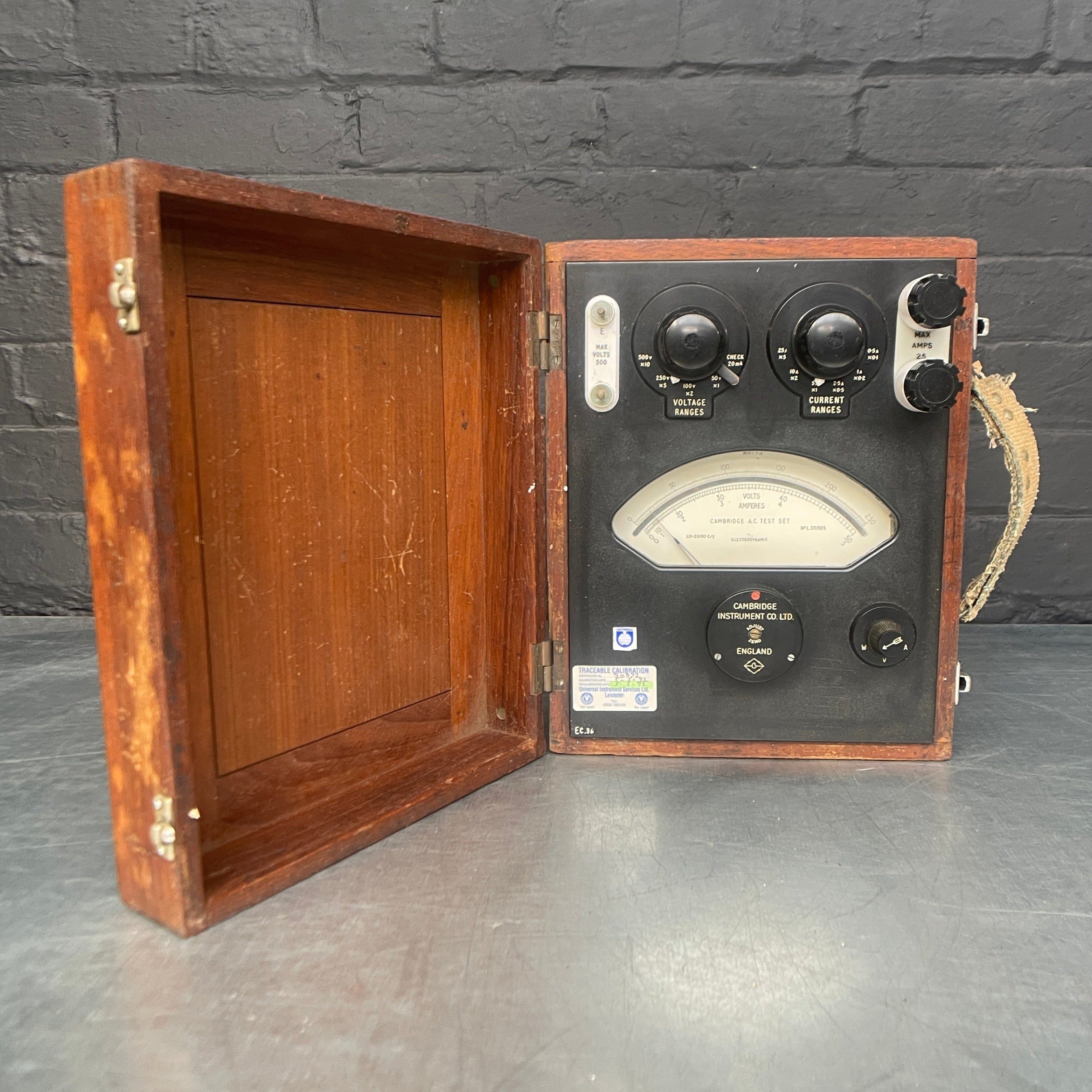 electrodynamic tester electrical scientific Industrial powerhouse props prop rental hire vintage movie film set dec