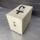 green Industrial powerhouse props prop rental hire vintage movie film set dec electrical power unit 1