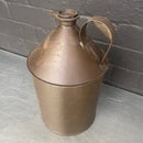  handle grey jug tin oil can steel metal Industrial powerhouse props prop rental hire vintage movie film set dec 1