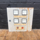 industrial powerhouse props prop rental hire vintage movie film set dec switchgear panel electrical buttons control 11