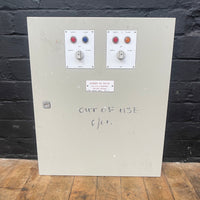 industrial powerhouse props prop rental hire vintage movie film set dec switchgear panel electrical buttons control 15