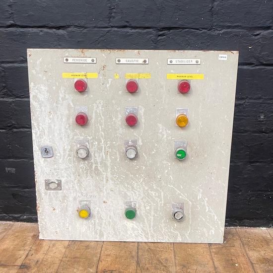 Electrical control panel Qty 1