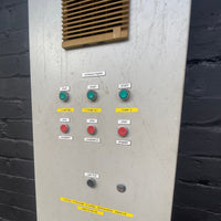 industrial powerhouse props prop rental hire vintage movie film set dec switchgear panel electrical buttons control 34