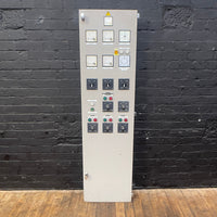 industrial powerhouse props prop rental hire vintage movie film set dec switchgear panel electrical buttons control 37