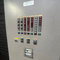 industrial powerhouse props prop rental hire vintage movie film set dec switchgear panel electrical buttons control 40