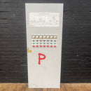 industrial powerhouse props prop rental hire vintage movie film set dec switchgear panel electrical buttons control 47