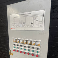 industrial powerhouse props prop rental hire vintage movie film set dec switchgear panel electrical buttons control 48