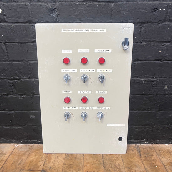 Electrical control panel Qty 1
