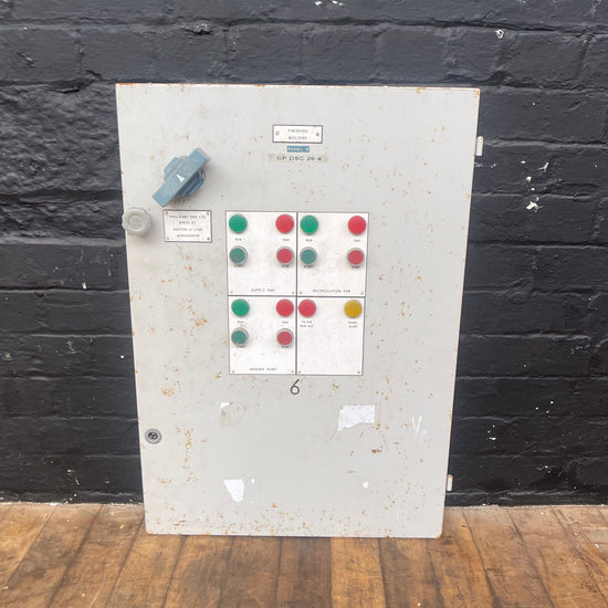 Electrical control panel Qty 1