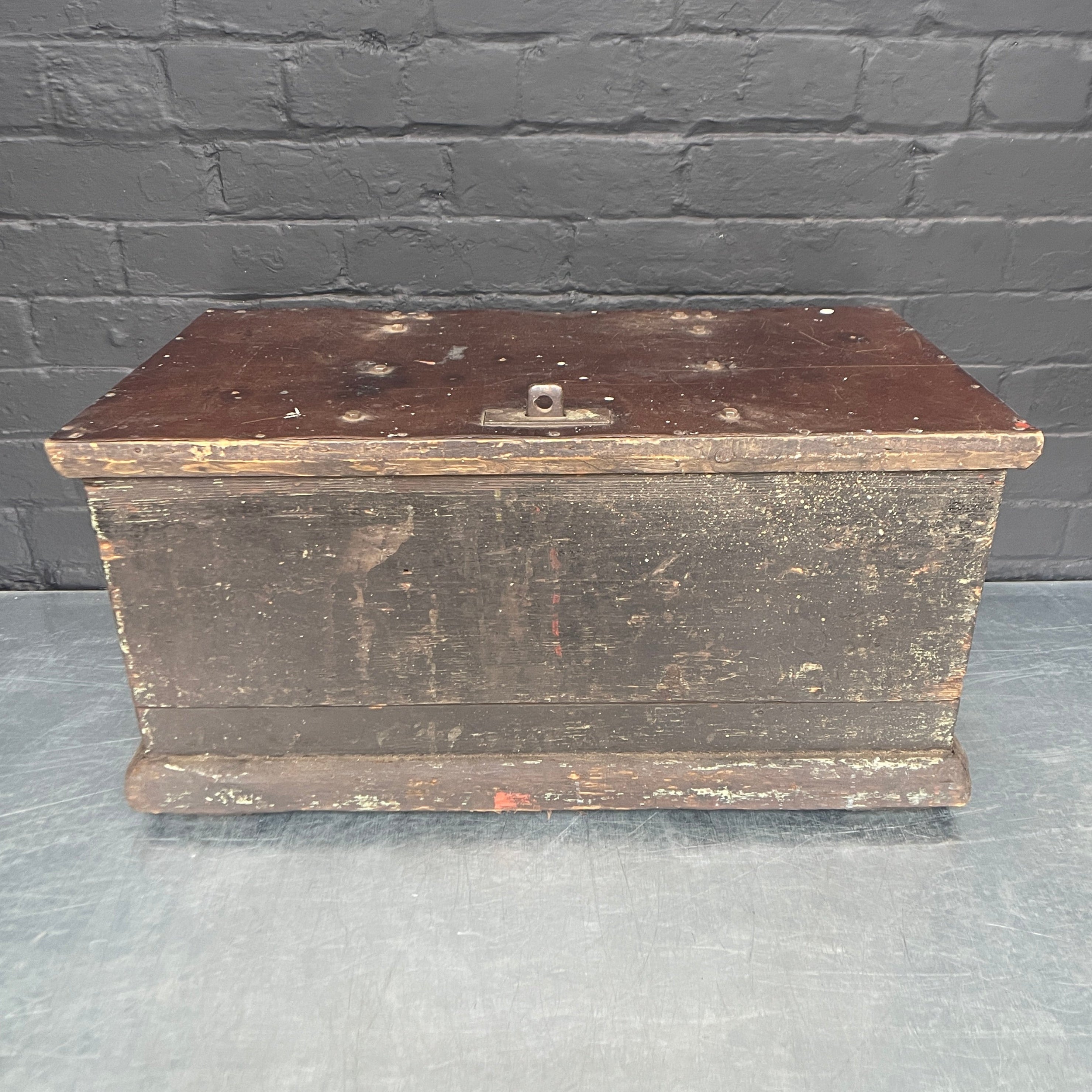 large wooden wood box crate trunk Industrial powerhouse props prop rental hire vintage movie film set dec 2
