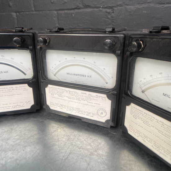 Milliammeter volt tester Qty 4
