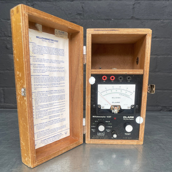 Milliohmmeter meter tester Qty 2