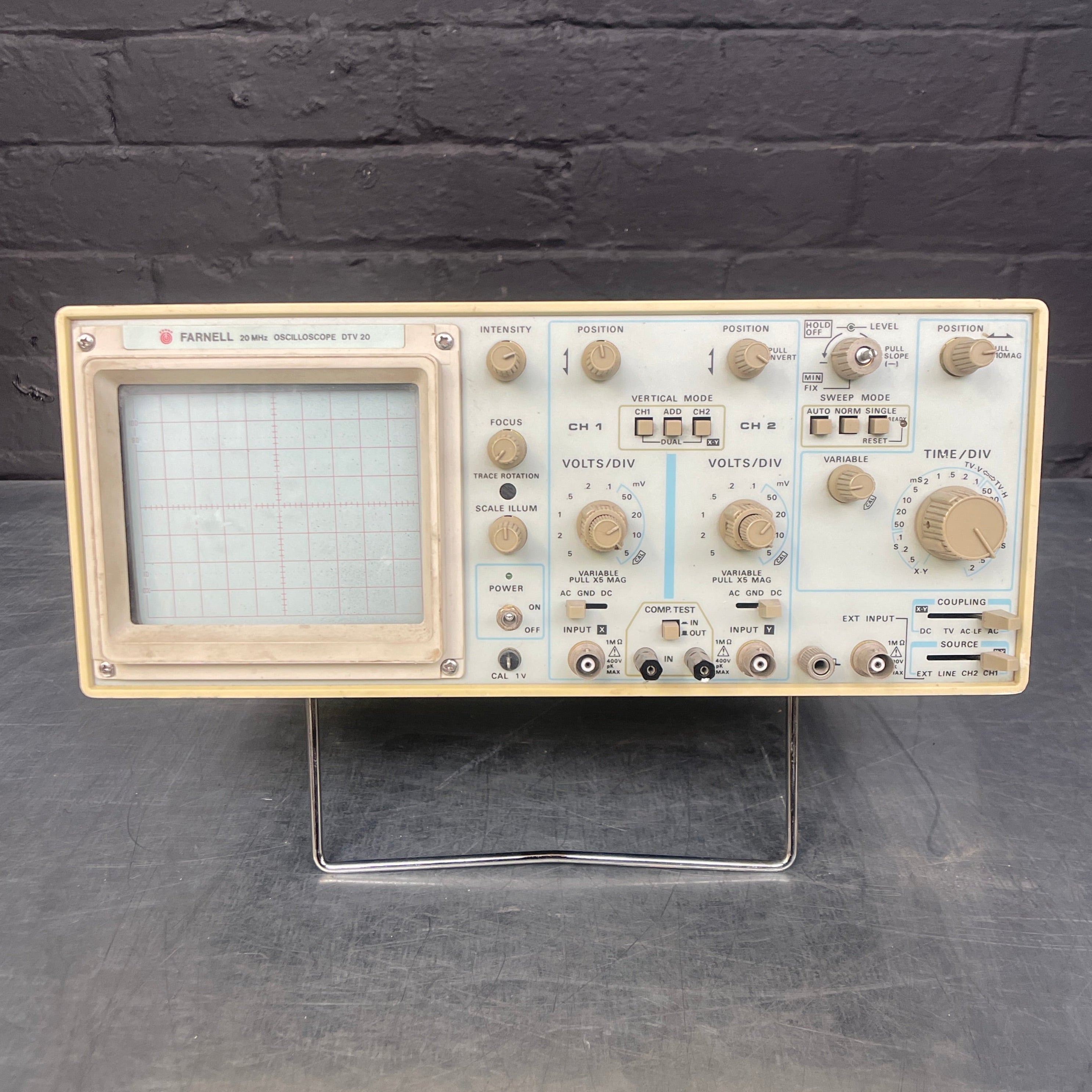 oscilloscope unit electrical Industrial powerhouse props prop rental hire vintage movie film set dec