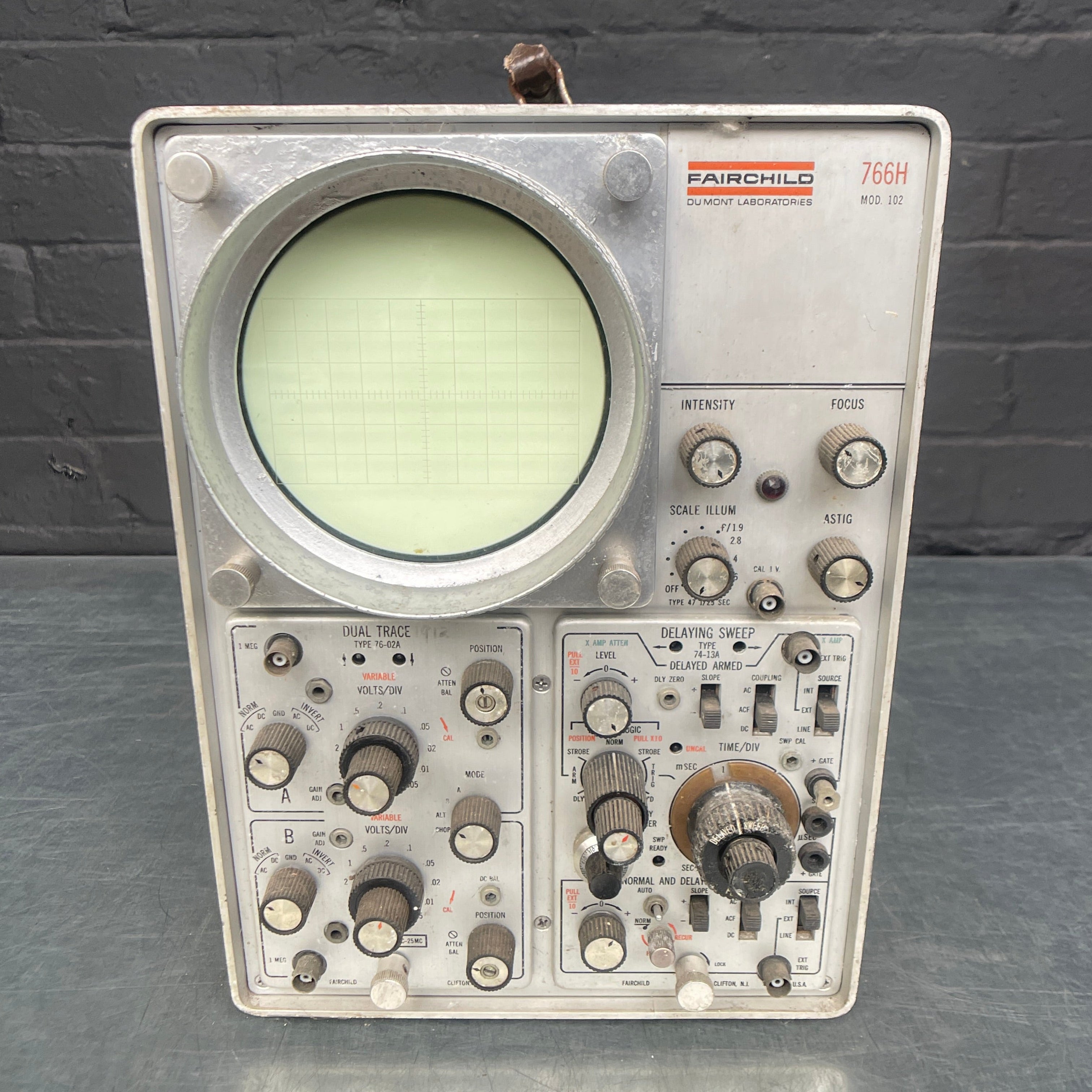 oscilloscope unit electrical Industrial powerhouse props prop rental hire vintage movie film set dec 56