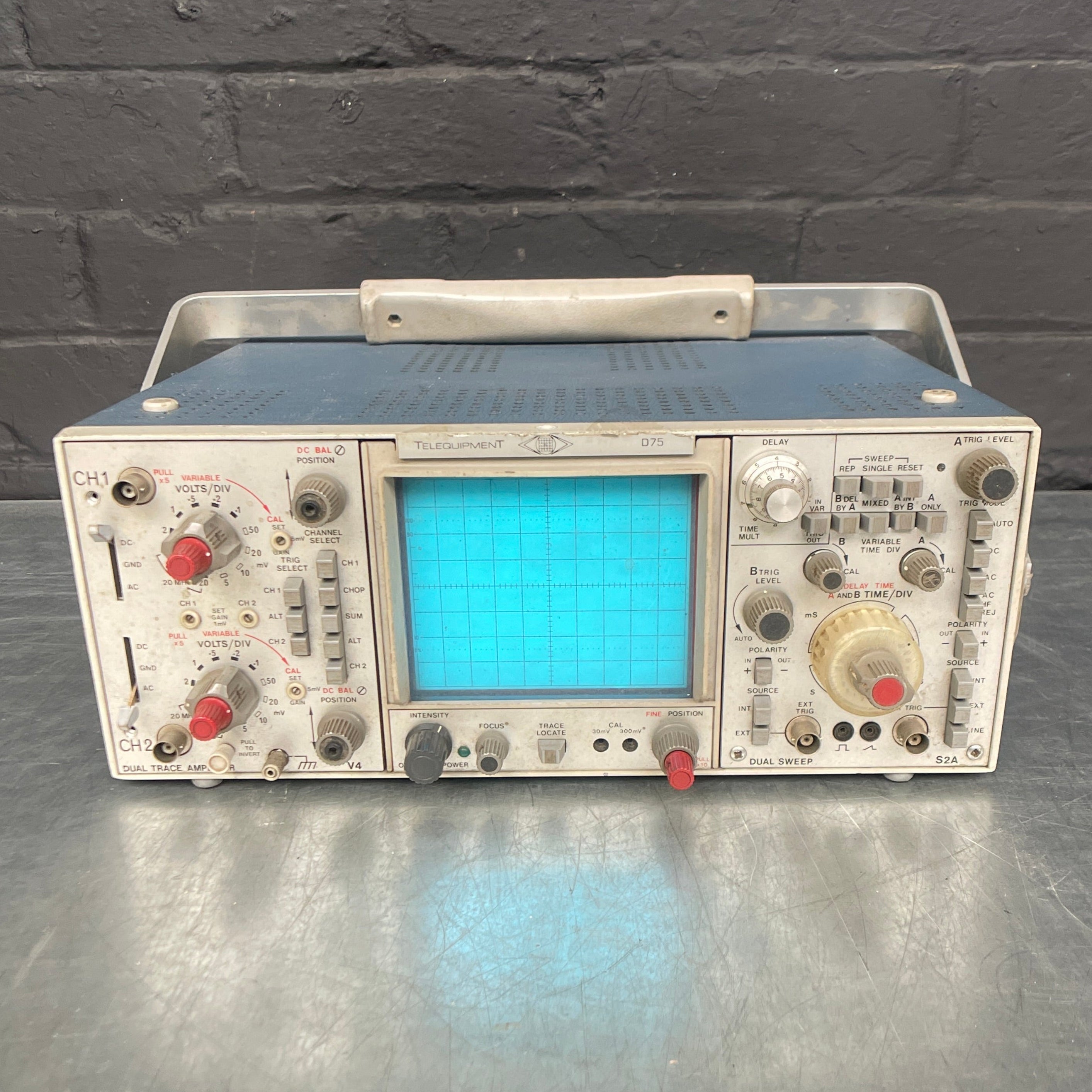 oscilloscope unit electrical Industrial powerhouse props prop rental hire vintage movie film set dec 59
