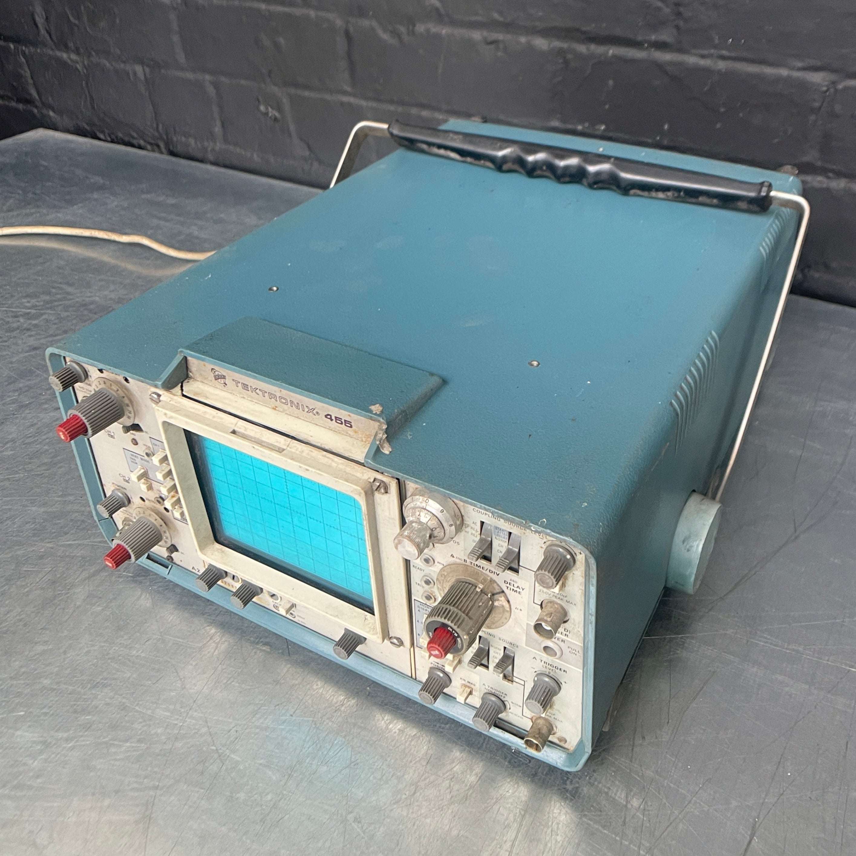 oscilloscope unit electrical Industrial powerhouse props prop rental hire vintage movie film set dec 7
