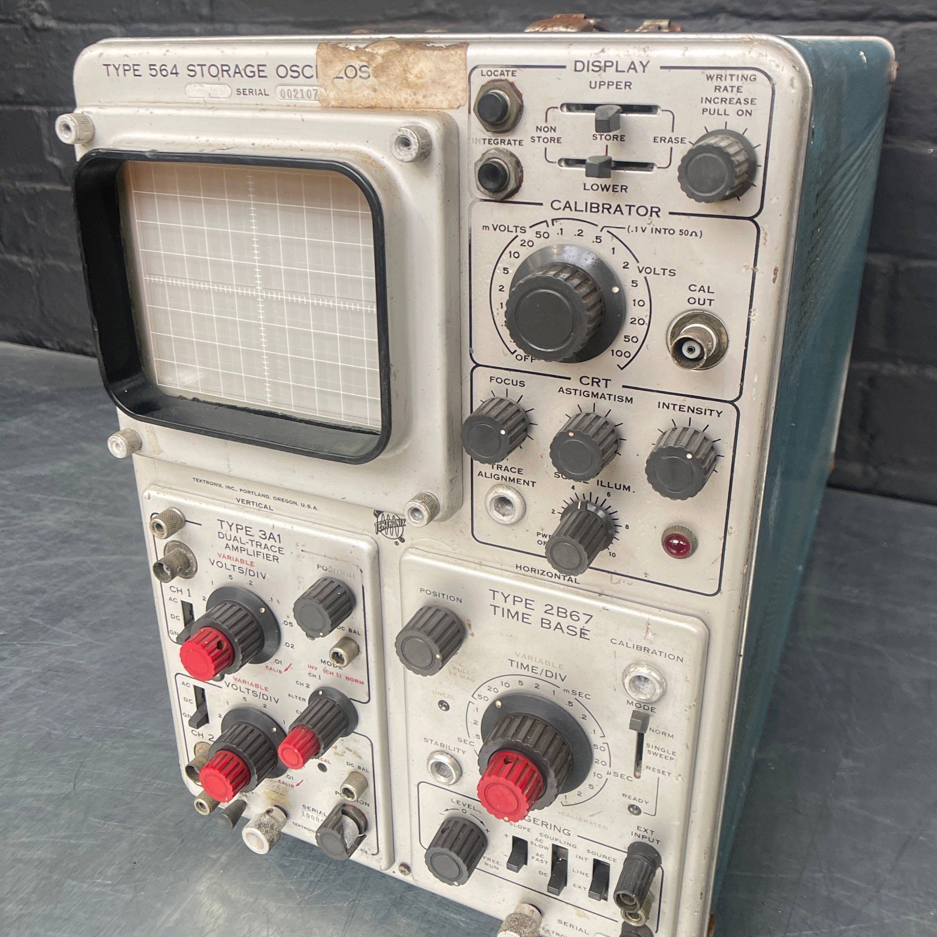 oscilloscope unit electrical Industrial powerhouse props prop rental hire vintage movie film set dec 72