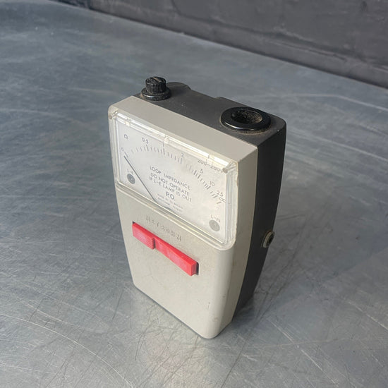 Portable earth impedance tester