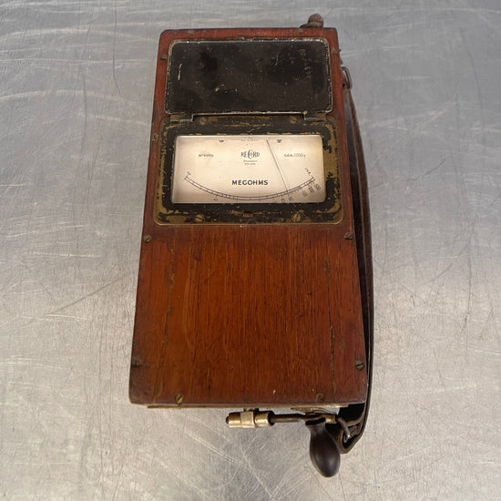 Record megohms tester Qty 1