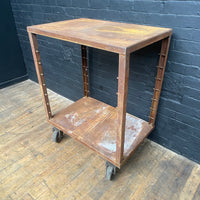 rusty engineers cart trolley industrial Industrial powerhouse props prop rental hire vintage movie film set dec 2