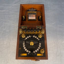 telegraph testing set electrical scientific Industrial powerhouse props prop rental hire vintage movie film set dec