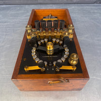 telegraph testing set electrical scientific Industrial powerhouse props prop rental hire vintage movie film set dec 1