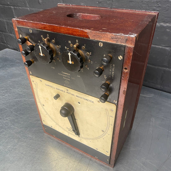 Variable mutual inductometer Qty 1