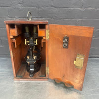 vintage microscope scientific instrument equipment Industrial powerhouse props prop rental hire vintage movie film set dec