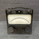 volt meter tester electrical Industrial powerhouse props prop rental hire vintage movie film set dec black amperes