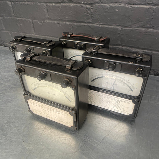 Voltmeter volt tester Qty 4